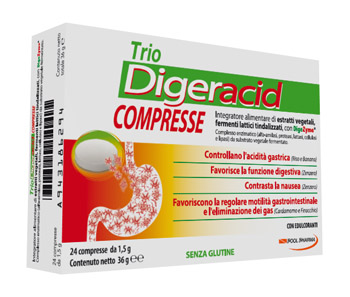 TRIO DIGERACID 24 COMPRESSE - Farmaunclick.it