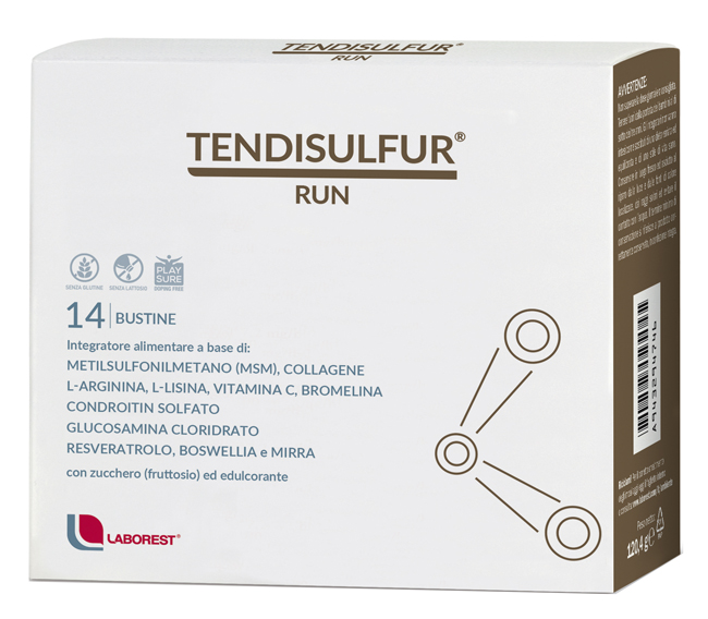 TENDISULFUR RUN 14 BUSTINE - Farmaunclick.it