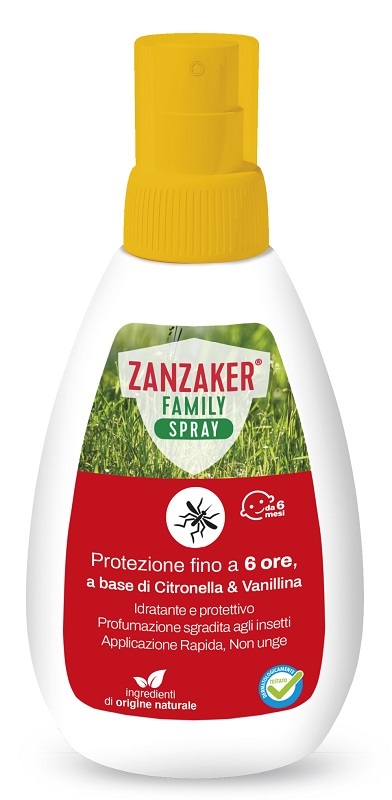 ZANZAKER FAMILY SPRAY 100 ML - Farmaunclick.it