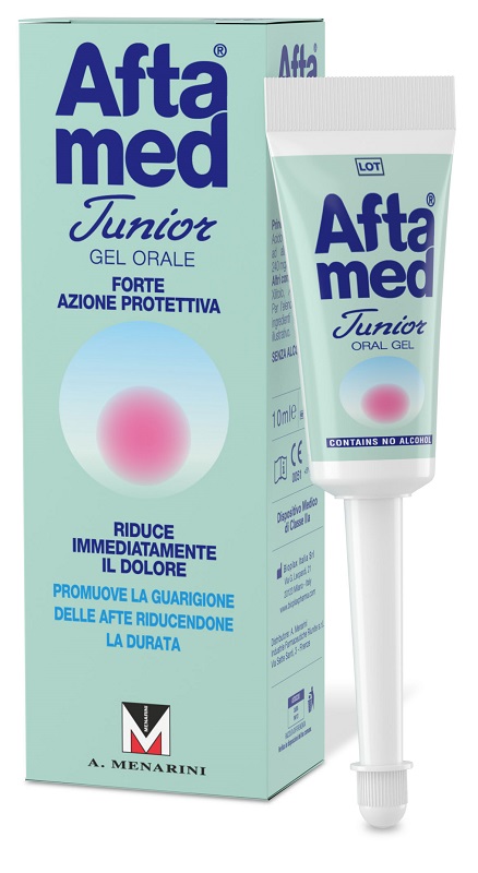 GEL AFTAMED JUNIOR ACIDO IALURONICO 10 ML - Farmaunclick.it