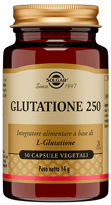 GLUTATIONE 250 30 CAPSULE VEGETALI - Farmaunclick.it