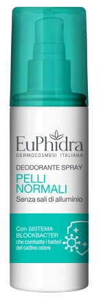 EUPHIDRA DEO SPRAY PELLI NORMALI  100 ML - Farmaunclick.it