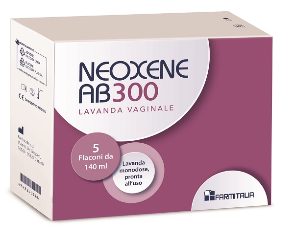 NEOXENE AB 300 LAVANDA VAGINALE 5 FLACONI DA 140 ML - Farmaunclick.it
