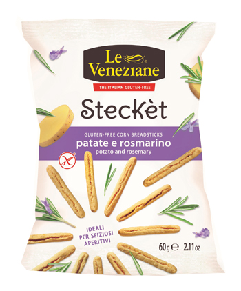 LE VENEZIANE STECKET PATATE ROSMARINO 60 G - Farmaunclick.it