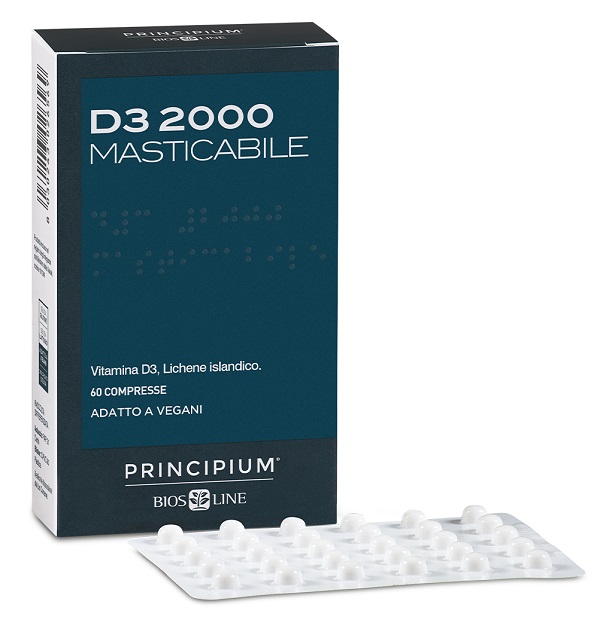 PRINCIPIUM D3 2000 VEGETALE 60 COMPRESSE - Farmaunclick.it