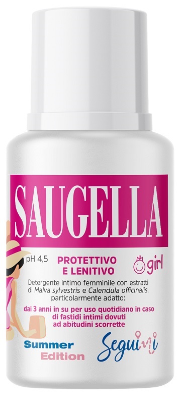 SAUGELLA GIRL PROTETTIVO E LENITIVO DETERGENTE INTIMO 100 ML - Farmaunclick.it