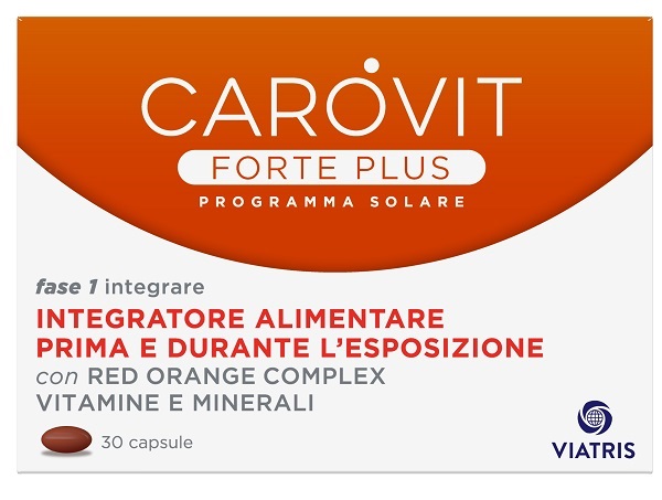CAROVIT FORTE PLUS PROGRAMMA SOLARE 30 CAPSULE - Farmaunclick.it
