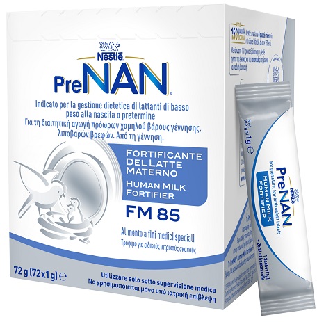PRENAN FORTIFICANTE DEL LATTE MATERNO FM85 72 BUSTINE X 1 G - Farmaunclick.it