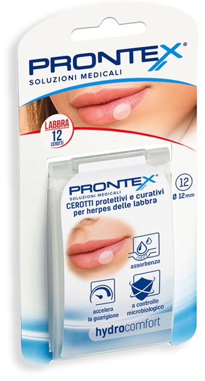 PRONTEX HYDROCOMFORT HERPES 12 PEZZI - Farmaunclick.it