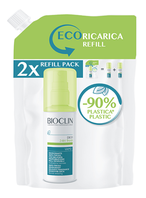 BIOCLIN DEO 24H FRESH VAPO RICARICA 200 ML - Farmaunclick.it