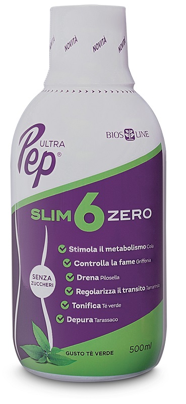 ULTRA PEP SLIM 6 ZERO TE' VERDE 500 ML - Farmaunclick.it