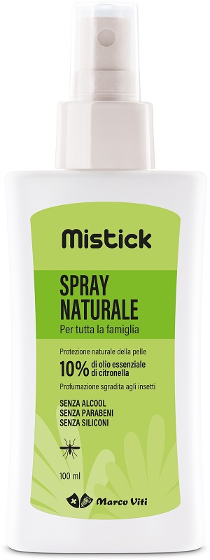 MISTICK ANTIZANZARA NATURALE 100 ML - Farmaunclick.it