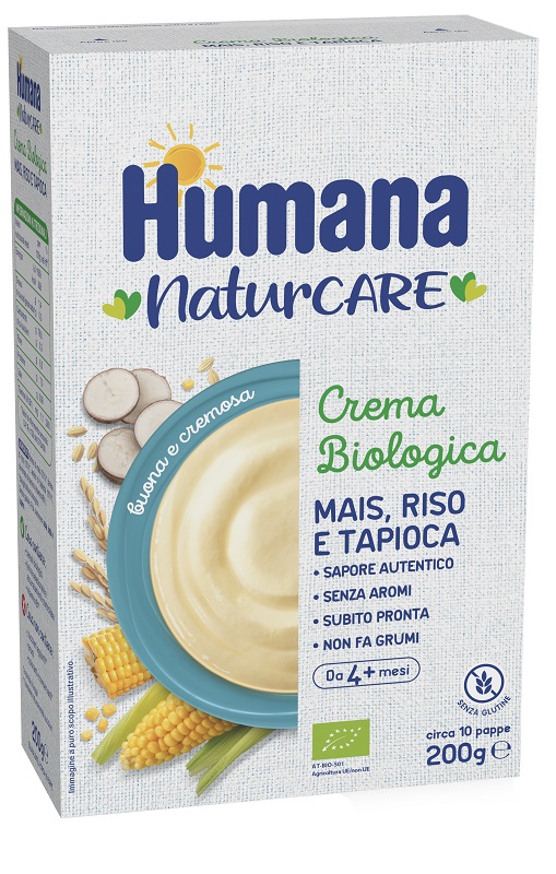 HUMANA CREMA MAIS RISO TAPIOCA BIO 200 G - Farmaunclick.it