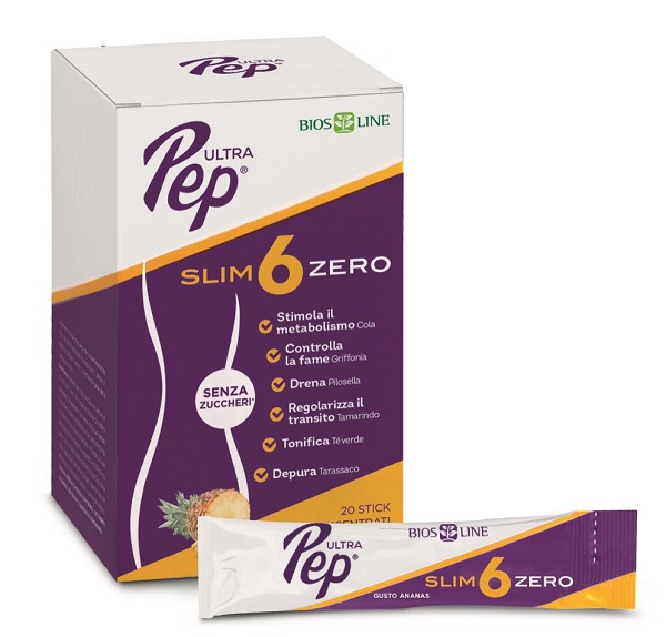 ULTRA PEP SLIM 6 ZERO ANANAS 20 STICK - Farmaunclick.it