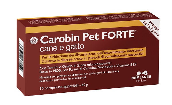 CAROBIN PET FORTE 30 COMPRESSE - Farmaunclick.it