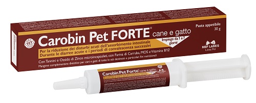 CAROBIN PET FORTE PASTA 30 G - Farmaunclick.it