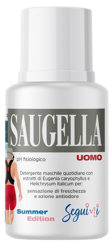 SAUGELLA UOMO PH FISIOLOGICO DETERGENTE MASCHILE QUOTIDIANO 100 ML - Farmaunclick.it