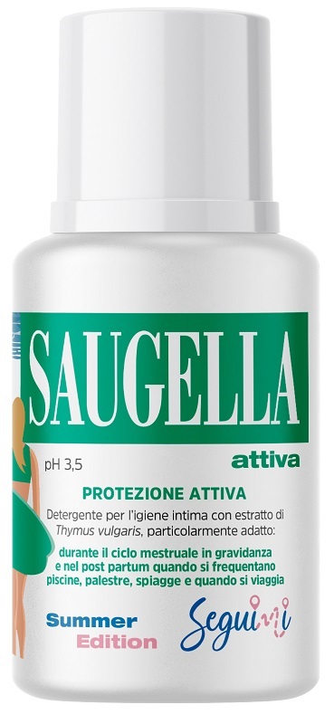 SAUGELLA ATTIVA PH 3,5 PROTEZIONE ATTIVA DETERGENTE IGIENE INTIMA 100 ML - Farmaunclick.it