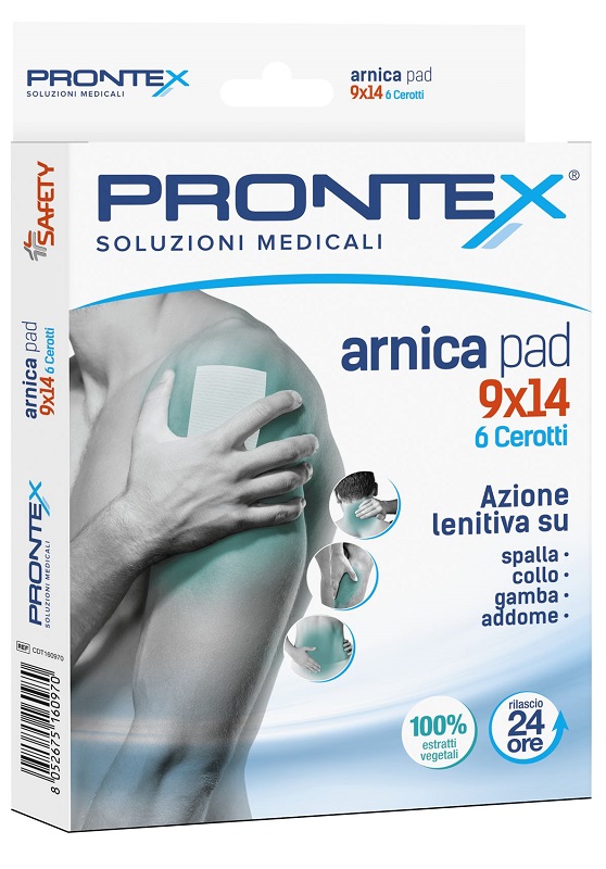 CEROTTO PRONTEX ARNICA PAD 9 X 14 6 PEZZI - Farmaunclick.it
