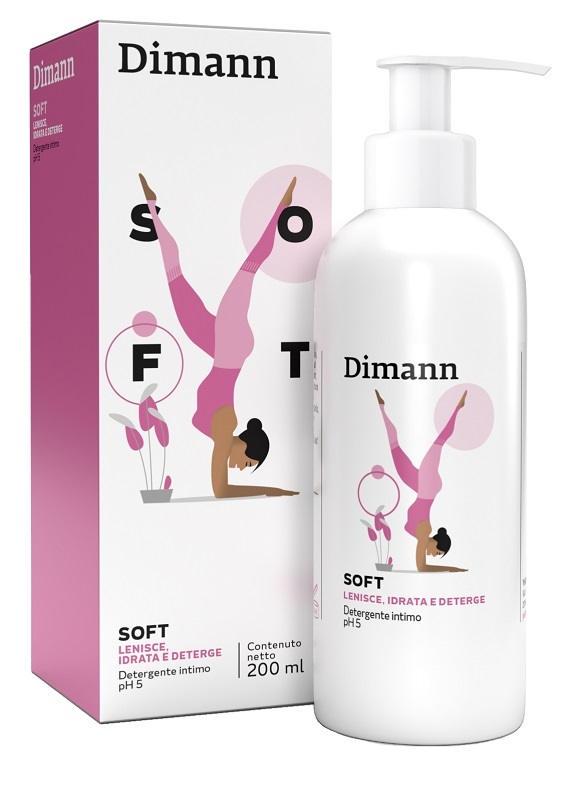 DIMANN SOFT DETERGENTE INTIMO PH 5 200 ML - Farmaunclick.it