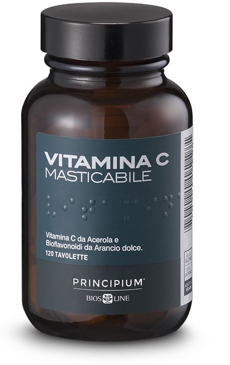 PRINCIPIUM VITAMINA C MASTICABILE 120 TAVOLETTE - Farmaunclick.it