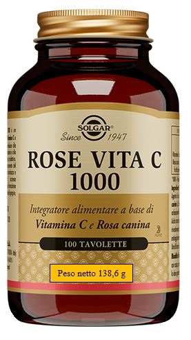 ROSE VITA C 1000 100 TAVOLETTE - Farmaunclick.it
