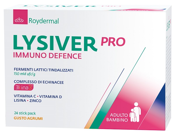 LYSIVER PRO IMMUNO DEFENCE 24 STICK PACK DA 3 G - Farmaunclick.it