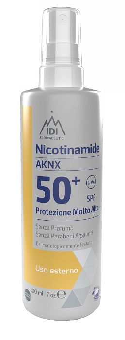 NICOTINAMIDE AKNX SPF50+ 200 ML - Farmaunclick.it