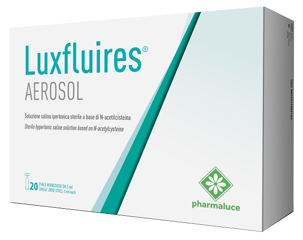 SOLUZIONE PER AEROSOL LUXFLUIRES 20 FIALE 5 ML - Farmaunclick.it