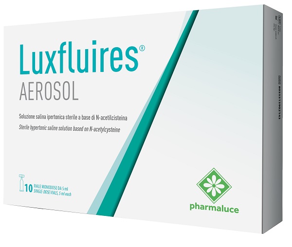 SOLUZIONE PER AEROSOL LUXFLUIRES 10 FIALE 5 ML - Farmaunclick.it