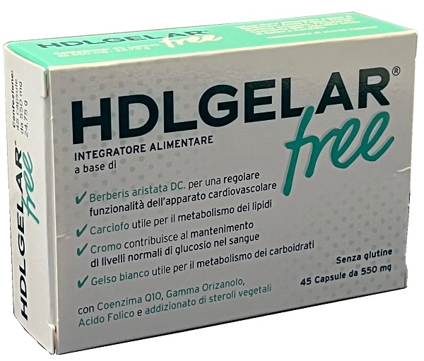 HDLGELAR FREE 45 CAPSULE DA 550 MG - Farmaunclick.it