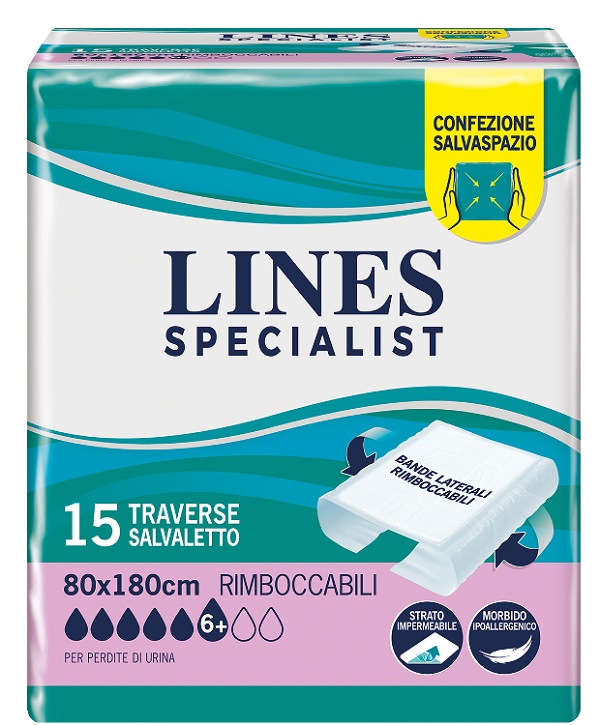 TRAVERSA LINES SPECIALIST 80X180 CM 15 PEZZI - Farmaunclick.it