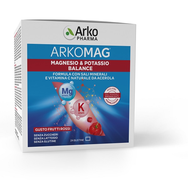 ARKOMAG MAGNESIO & POTASSIO BALANCE 24 BUSTINE - Farmaunclick.it