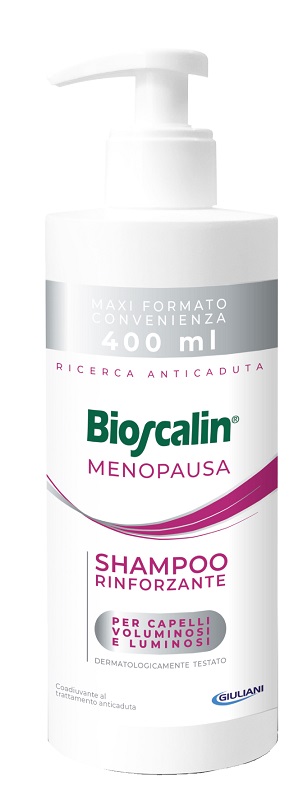 BIOSCALIN MENOPAUSA SHAMPOO RINFORZANTE 400 ML - Farmaunclick.it