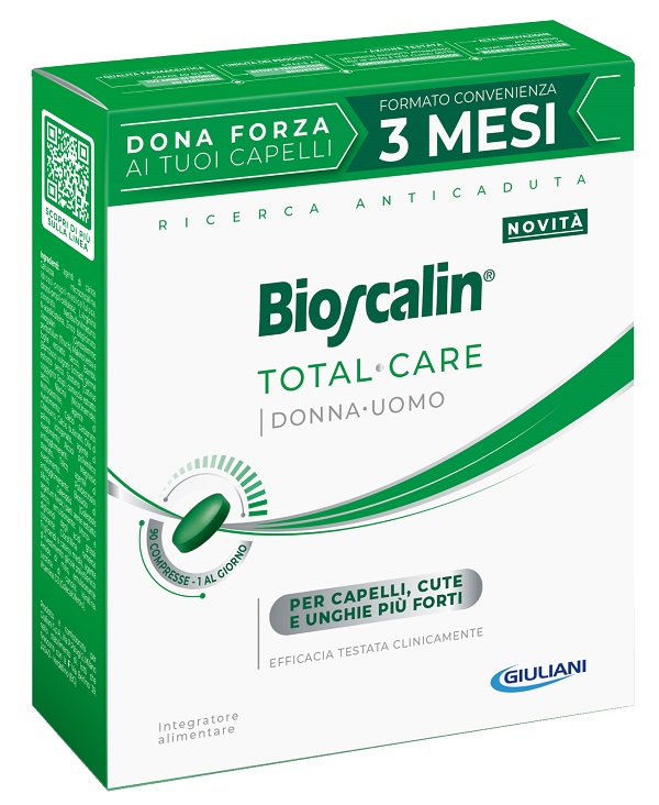 BIOSCALIN TOTAL CARE 90 COMPRESSE - Farmaunclick.it