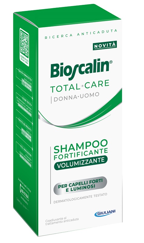 BIOSCALIN TOTAL CARE SHAMPOO FORTIFICANTE VOLUMIZZANTE 200 ML - Farmaunclick.it