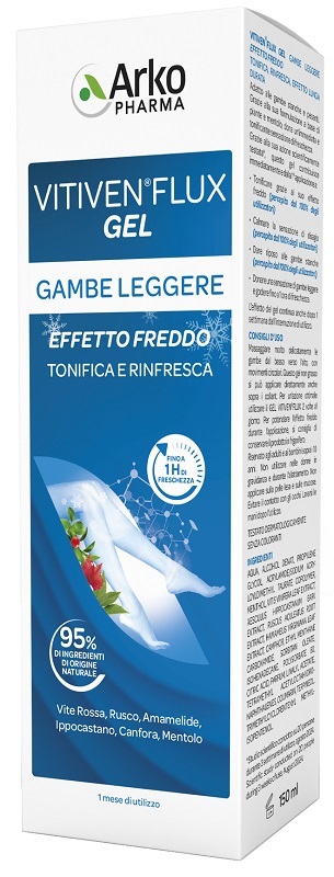 VITIVEN FLUX GEL EFFETTO FREDDO 150 ML - Farmaunclick.it