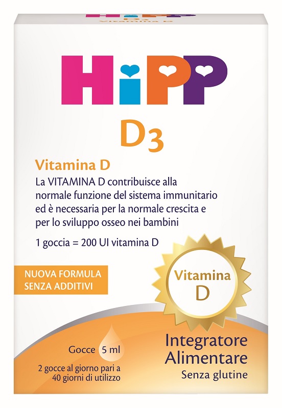 HIPP D3 5 ML NUOVA FORMULA - Farmaunclick.it