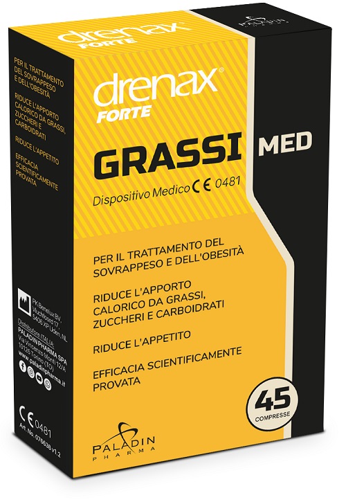 DRENAX FORTE GRASSI MED 45 COMPRESSE - Farmaunclick.it