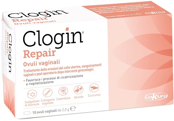 CLOGIN REPAIR 10 OVULI VAGINALI - Farmaunclick.it