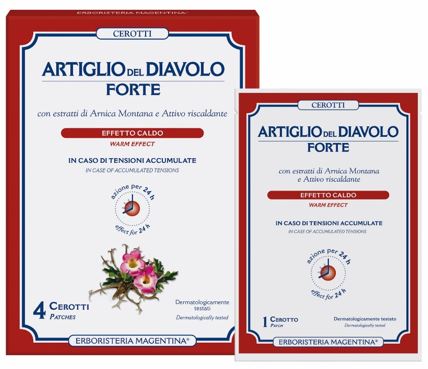 ARTIGLIO FORTE CEROTTI 4 PEZZI - Farmaunclick.it