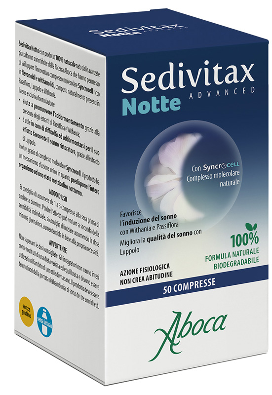 SEDIVITAX NOTTE ADVANCED 50 COMPRESSE - Farmaunclick.it