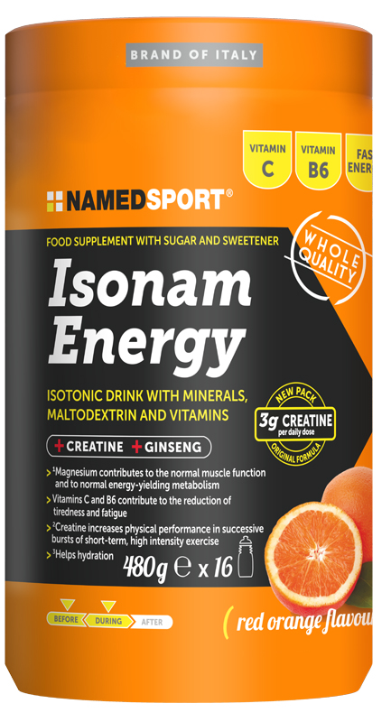 ISONAM ENERGY ORANGE 480 G - Farmaunclick.it