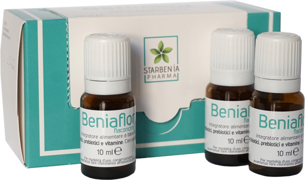 BENIAFLOR FLACONCINI 10 FLACONI DA 10 ML - Farmaunclick.it