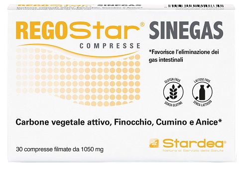 REGOSTAR SINEGAS 30 COMPRESSE FILMATE - Farmaunclick.it