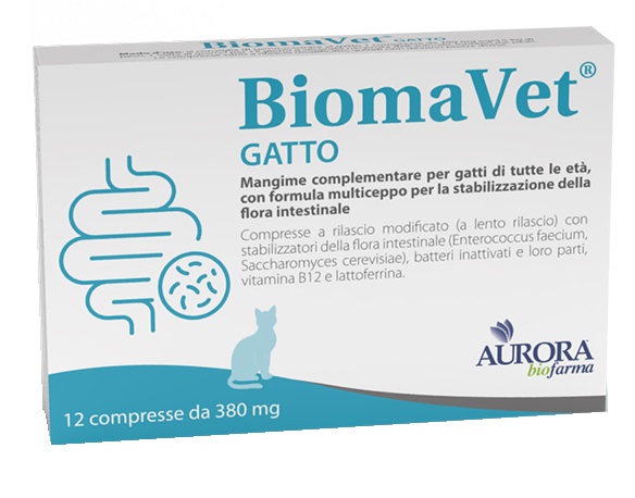 BIOMAVET GATTO 380MG 12 COMPRESSE - Farmaunclick.it