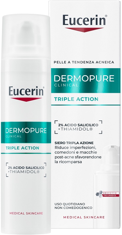 EUCERIN DERMOPURE CLINICAL SIERO TRIPLA AZIONE 40 ML - Farmaunclick.it