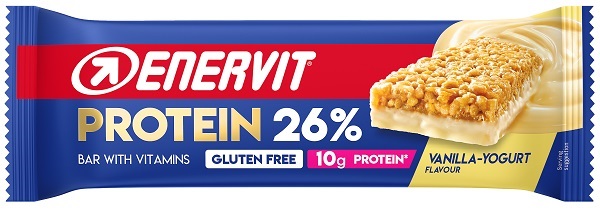 ENERVIT SPORT PROTEIN BAR 26% VANIGLIA YOGURT 40 G - Farmaunclick.it