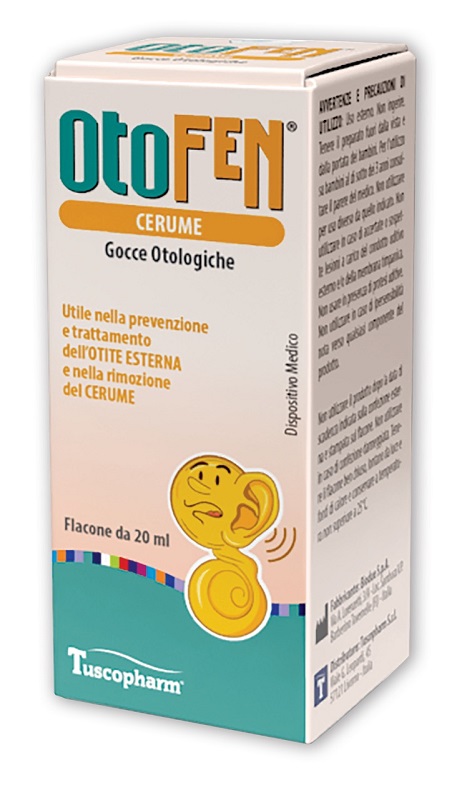 OTOFEN CERUME GOCCE OTOLOGICHE 20 ML - Farmaunclick.it