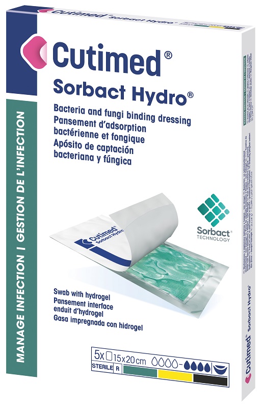 MEDICAZIONE IDROFOBICA CUTIMED SORBACT HYDRO 7,5X7,5 CM 10 PEZZI - Farmaunclick.it
